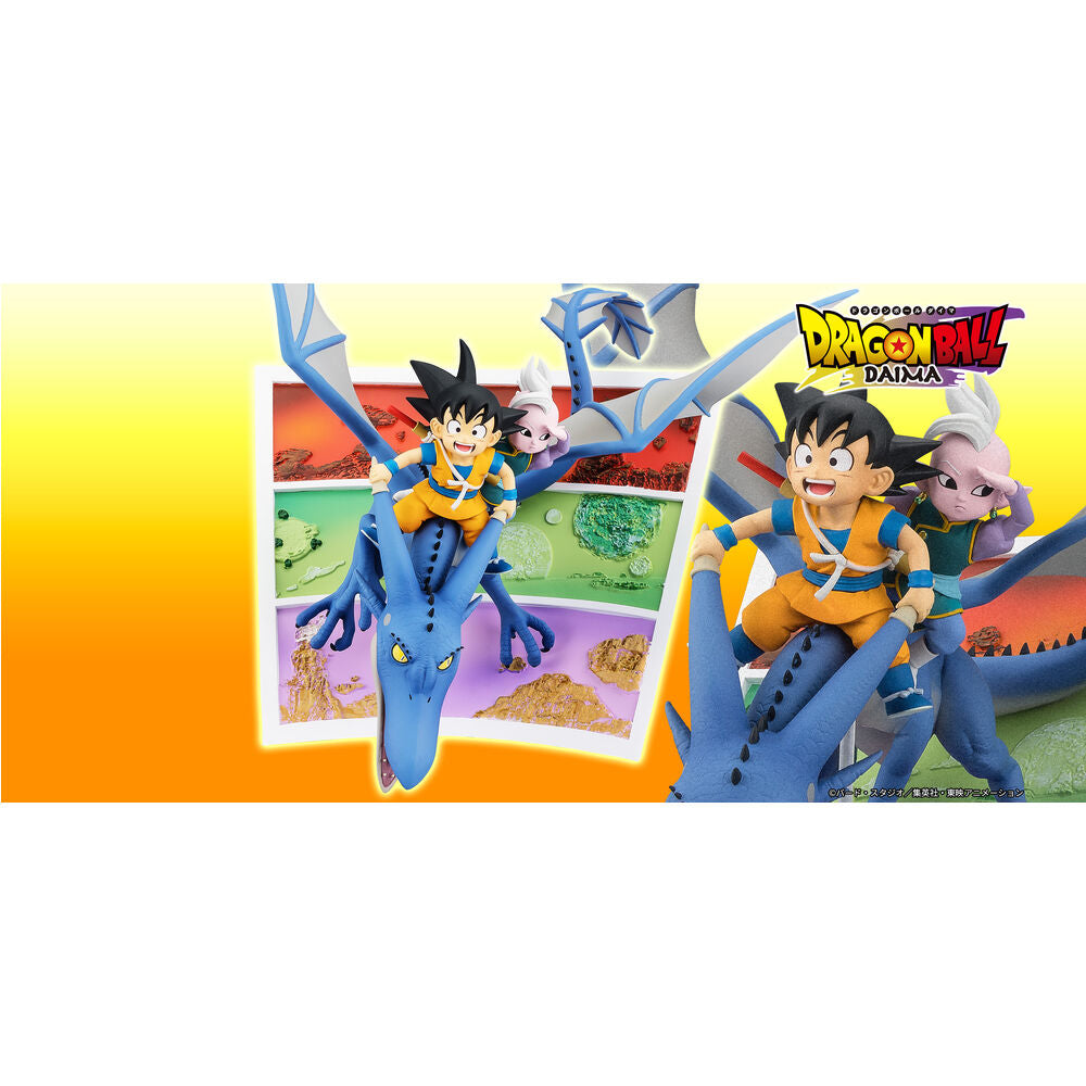 Figura Figuarts ZERO de Son Goku y Supreme Kai sobre un dragón azul - 8