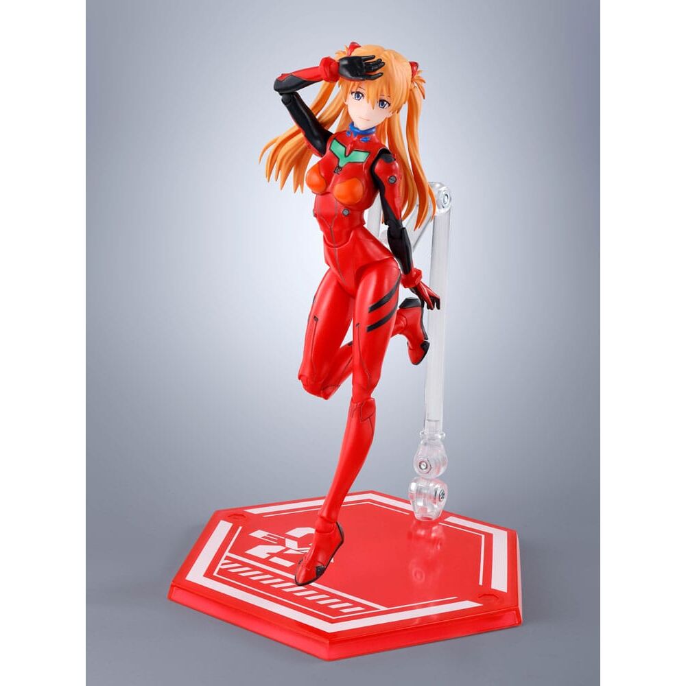 Figura articulada S.H.Figuarts de Asuka Shikinami Langley con traje rojo - 6