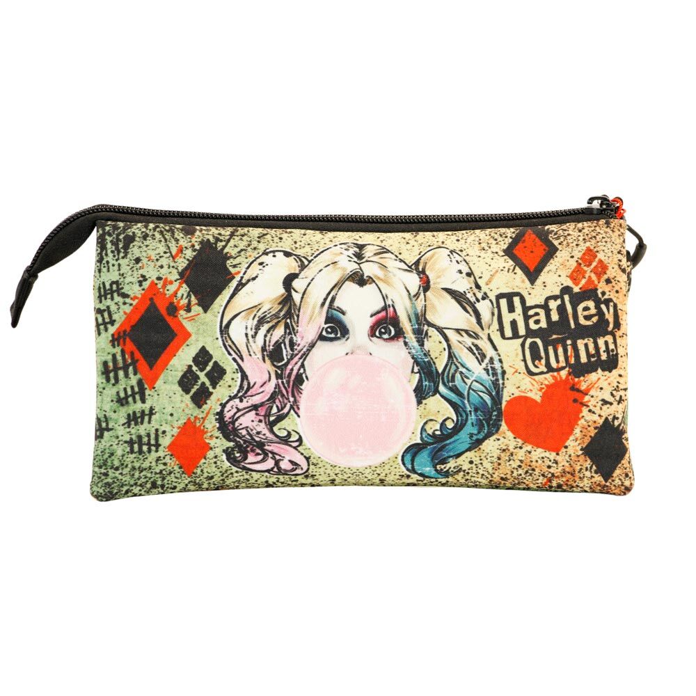 Portatodo triple Harley Quinn Mad Love de DC Comics - 3