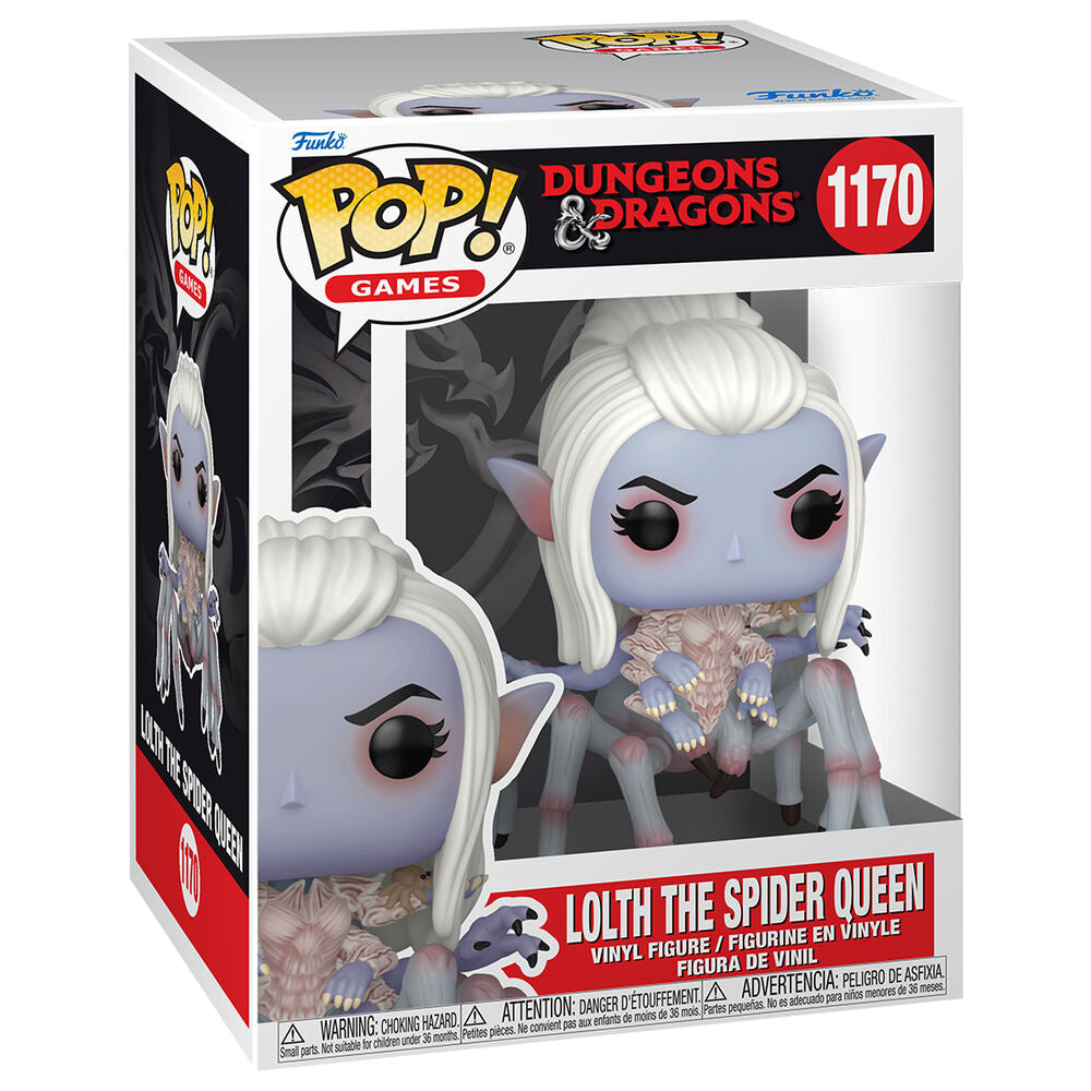 Figura Funko POP de Lolth The Spider Queen con cuerpo de araña - 2