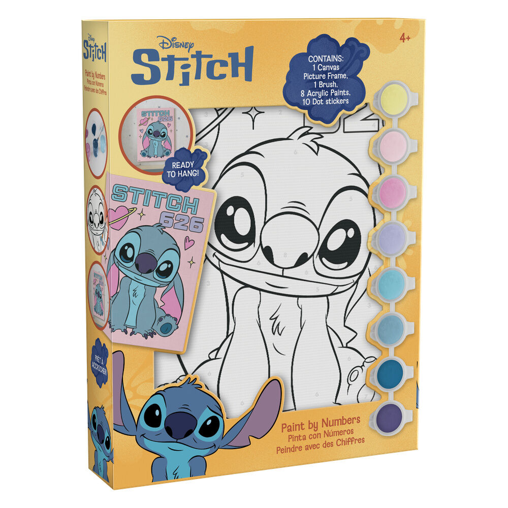 Lienzo de Stitch Disney para pintar por números - 3