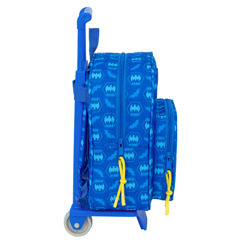Mochila trolley azul Batman DC Comics SAFTA con ruedas - 3