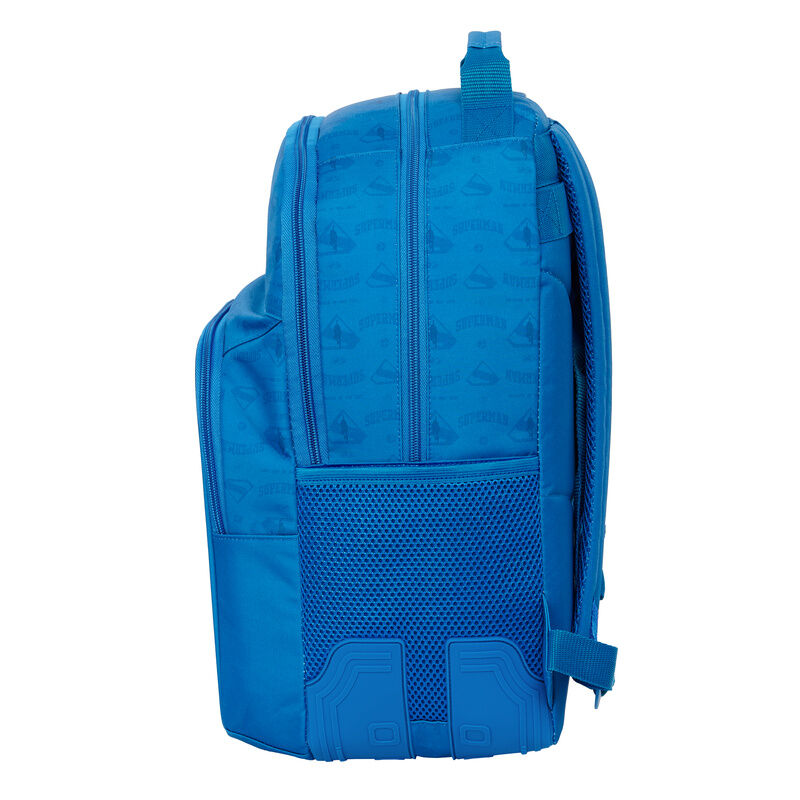 Mochila azul de Superman DC Comics de 42 cm con varios bolsillos - 3