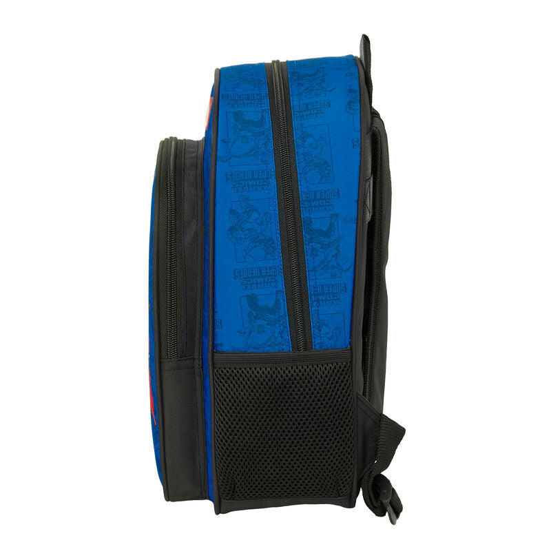 Mochila azul SAFTA de Los Vengadores Marvel con bolsillo frontal - 3