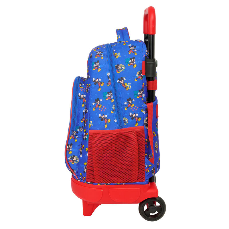 Trolley mochila azul de Mickey Disney con asa extraíble - 3