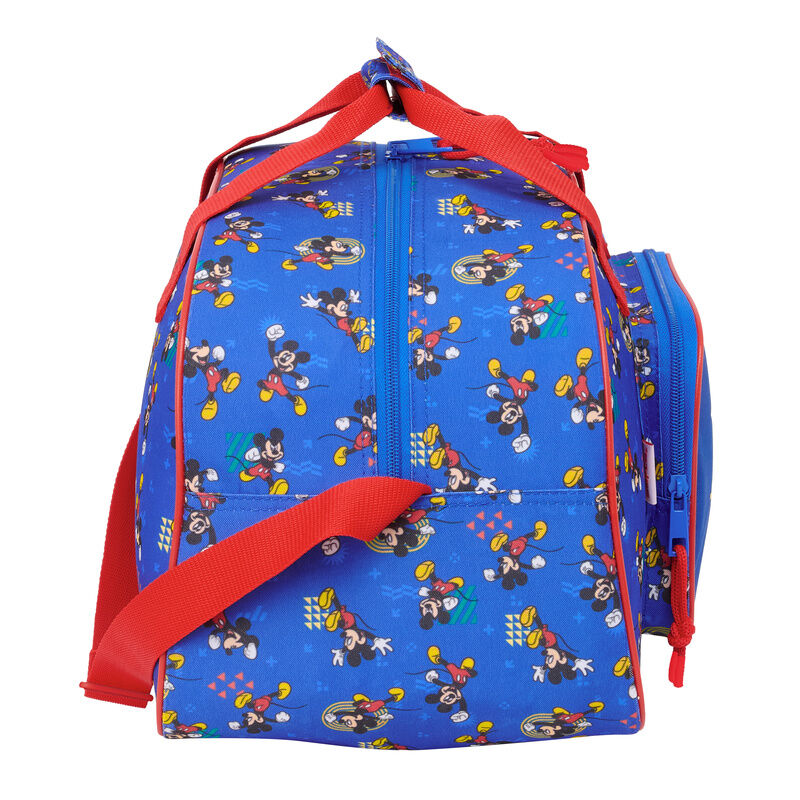 Bolsa de deporte azul SAFTA con diseño de Mickey Disney - 3