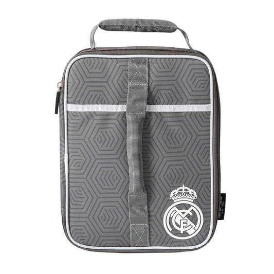 Bolsa térmica gris Real Madrid con contenedor para sándwich - 2