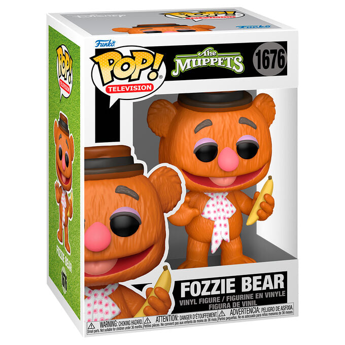Figura Funko POP! de Fozzie Bear con sombrero, pañuelo y plátano - 2
