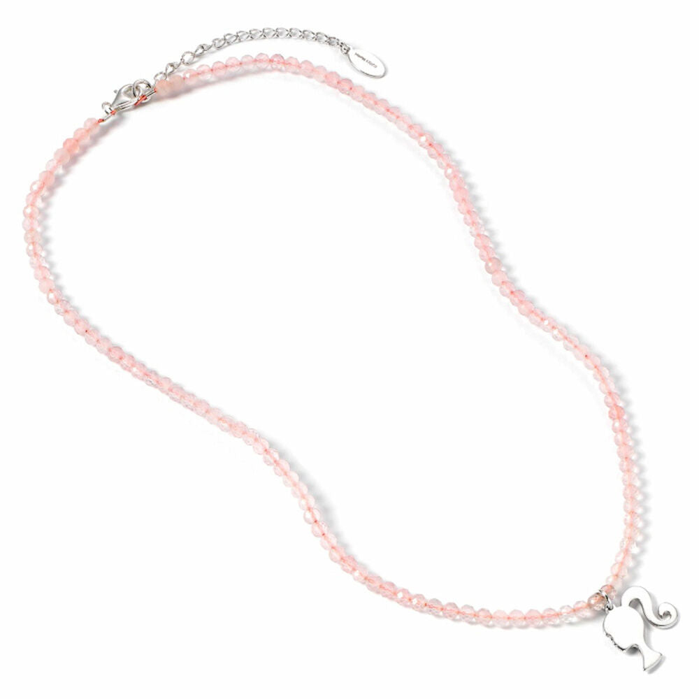 Colgante Silhouette Barbie de plata 925 con cadena - 3
