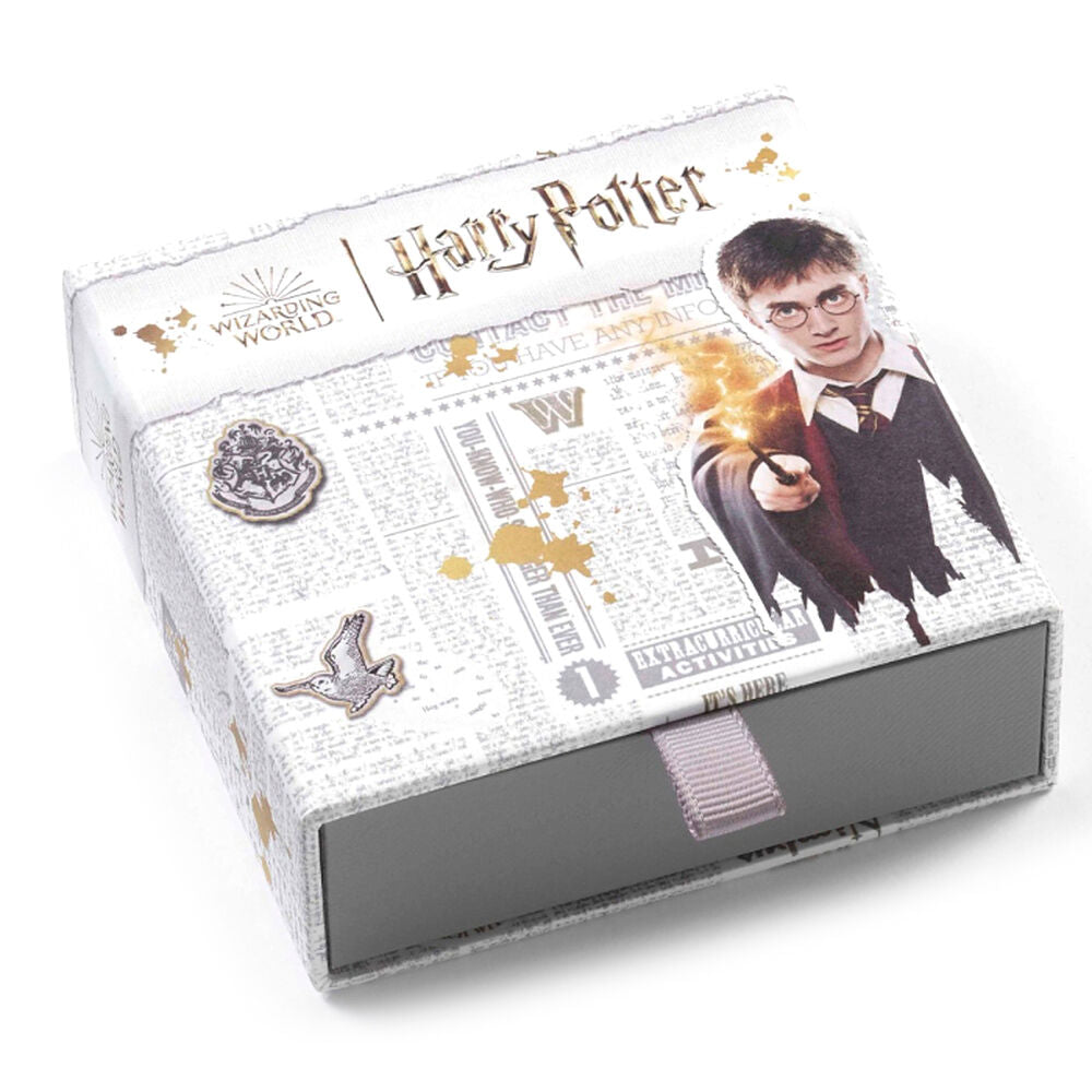 Charm Giratiempos de Harry Potter dorado con diseño circular - 4
