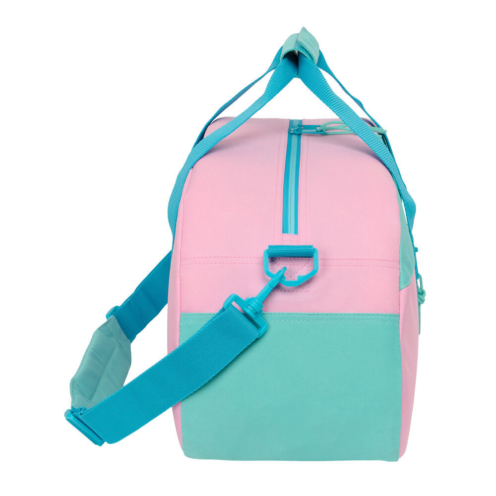 Bolsa de deporte Dolce Benetton rosa y turquesa - 3