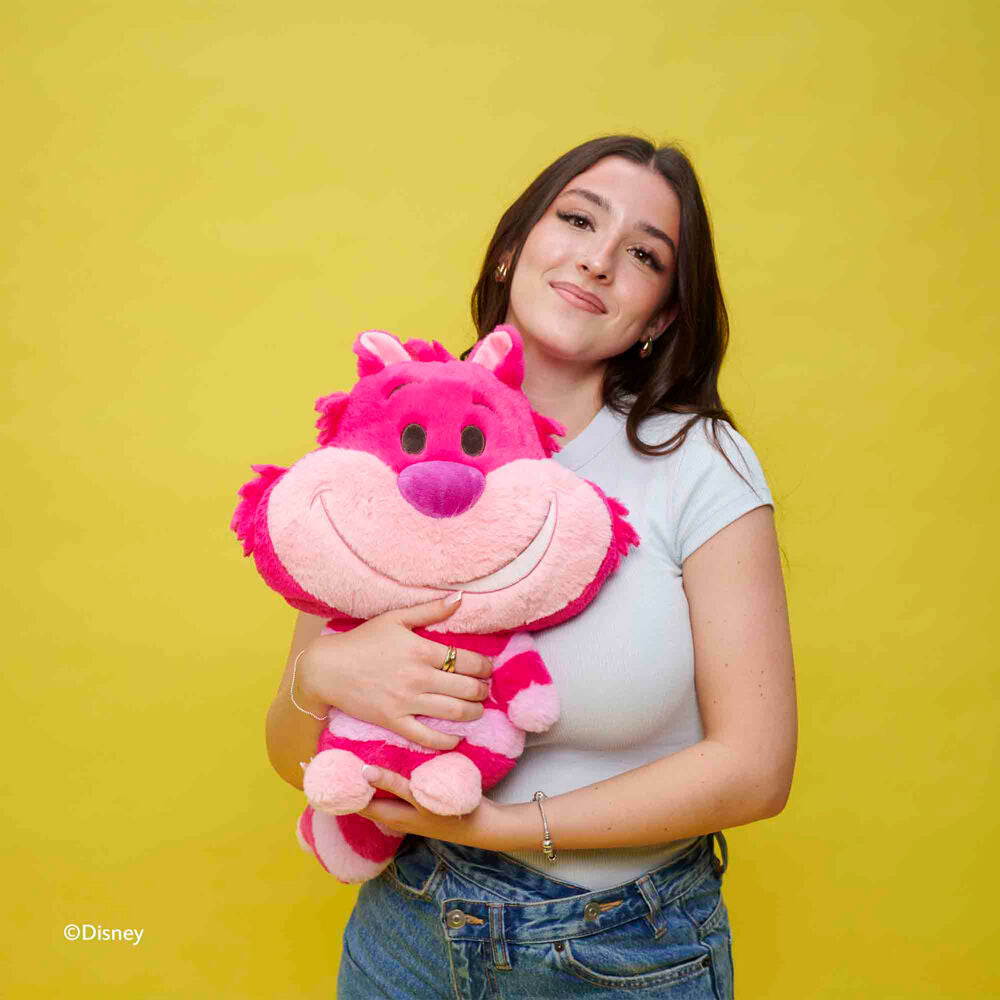 Peluche Cheshire Disney rosa a rayas de 35 cm - 4