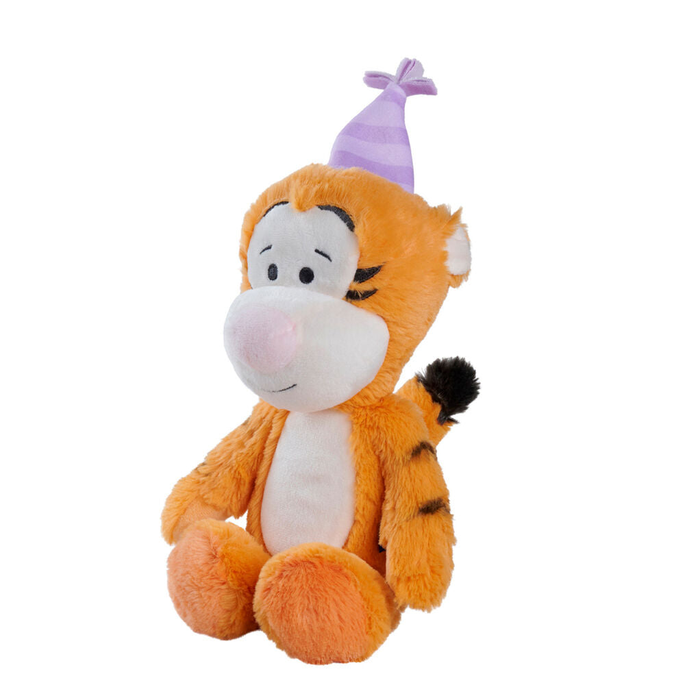 Peluches Disney de Winnie the Pooh, Tigger, Piglet e Igor con gorros de celebración - 9