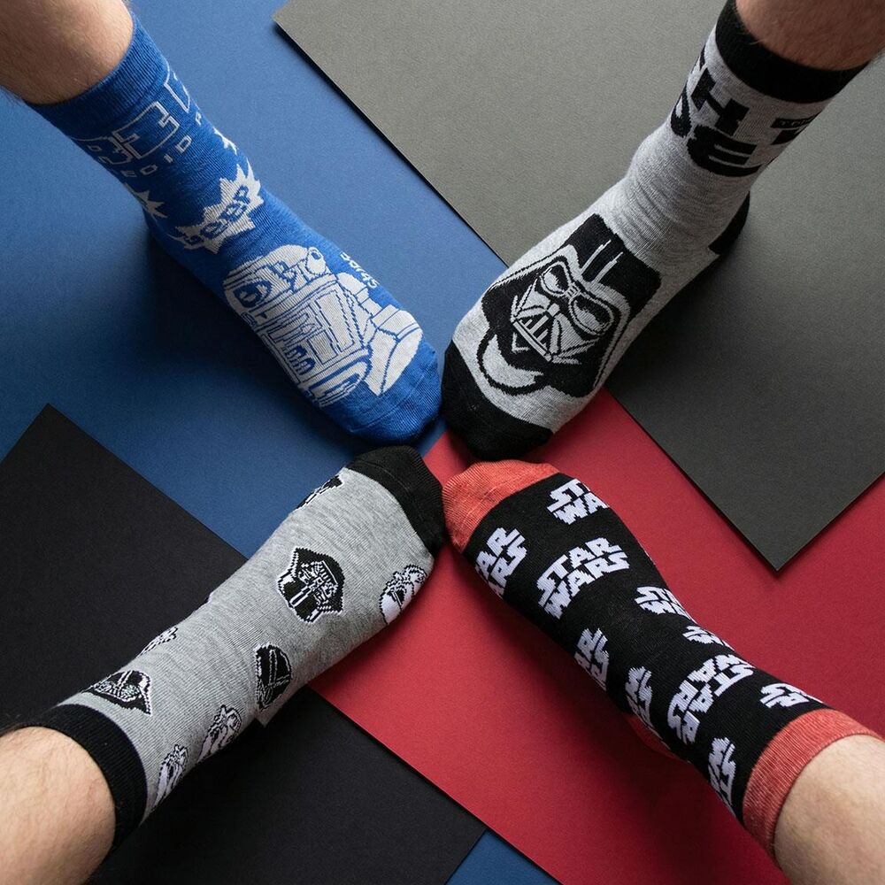 Pack de 12 pares de calcetines Star Wars CERDÁ en varios diseños - 6