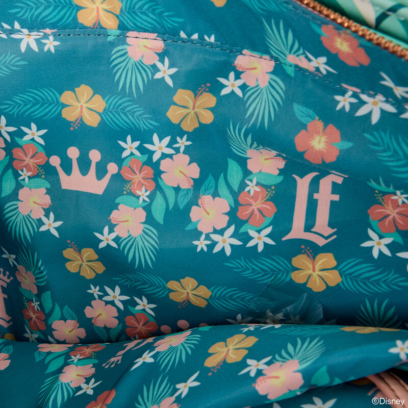 Bolso mochila Lemon Loungefly con estampado tropical y rodaja de limón - 5