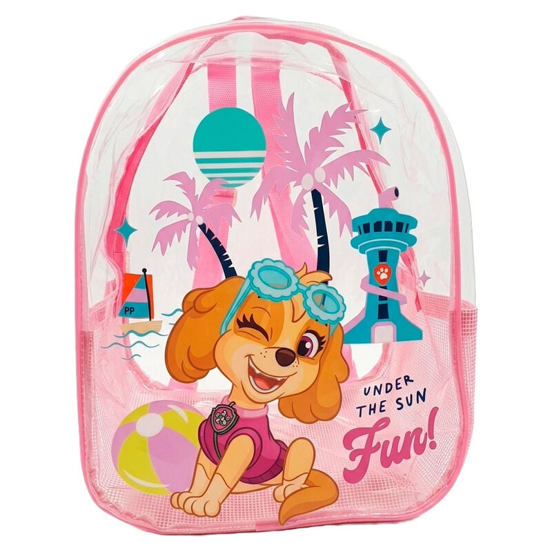 Mochila transparente rosa de Skye de Paw Patrol