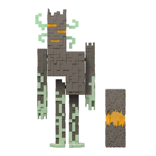 Figura de acción Minecraft El Crepitante de MATTEL con accesorio de corazón - 2