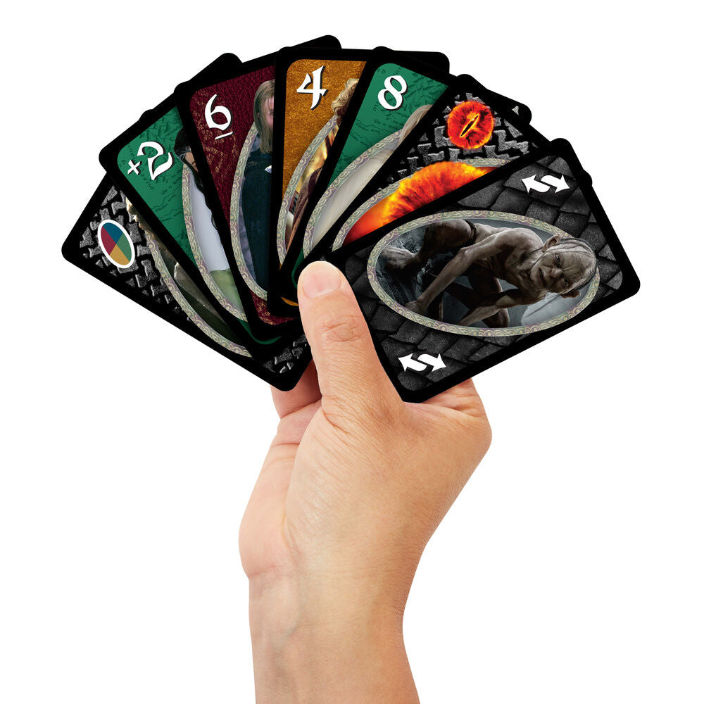 Juego de cartas UNO de El Señor de los Anillos de Mattel - 5