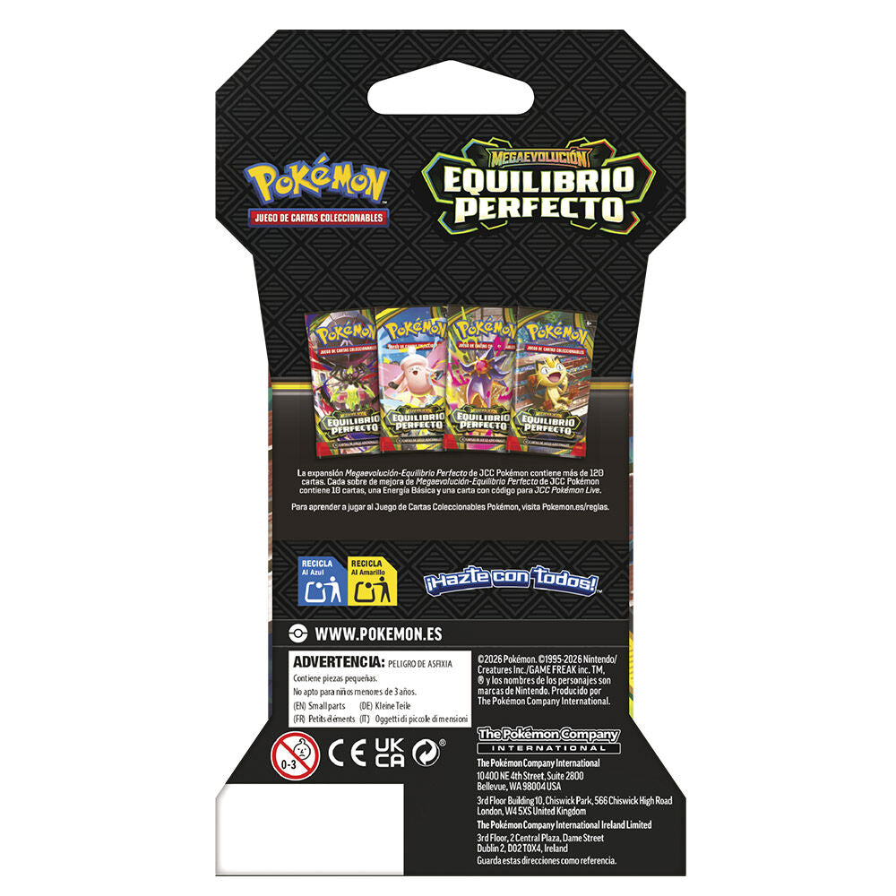 Sobres de cartas Pokémon Equilibrio Perfecto con distintos diseños - 6