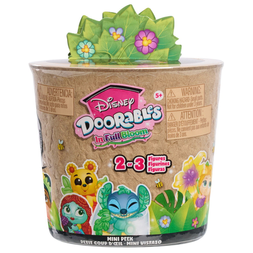 Figura sorpresa Disney Doorables Magic in Bloom con temática floral - 3
