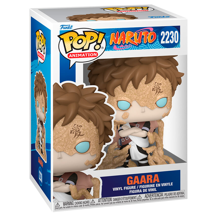 Figura Funko POP! de Gaara de Naruto rodeada de arena - 2