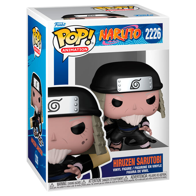 Figura Funko POP! de Hiruzen Sarutobi con barba blanca y atuendo negro - 2