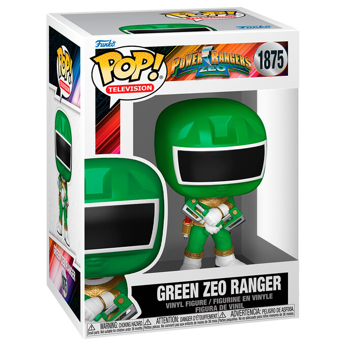 Figura Funko POP! Green Zeo Ranger de Power Rangers - 2
