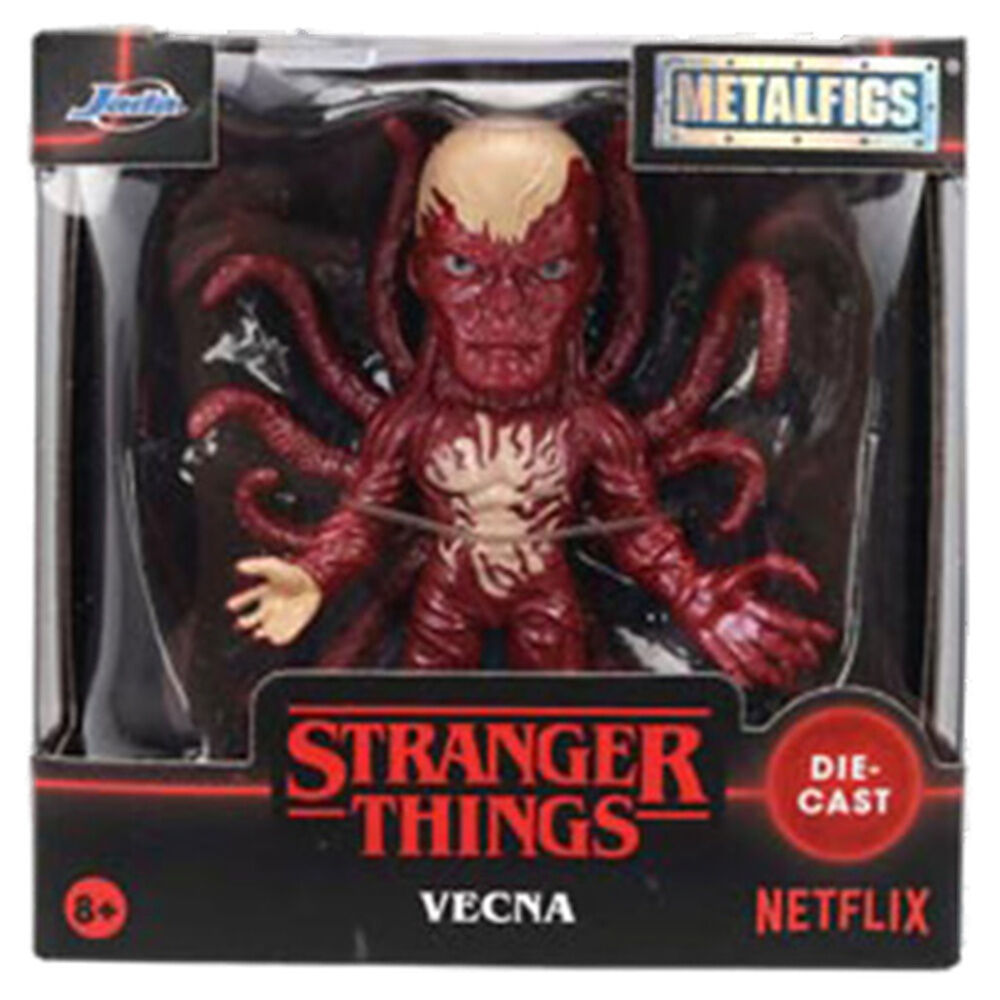 Figura Metalfigs Stranger Things de Vecna en caja - 5