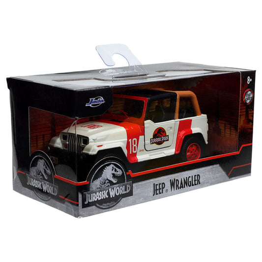 Réplica Jeep Wrangler Jurassic World a escala 1:32 - 2