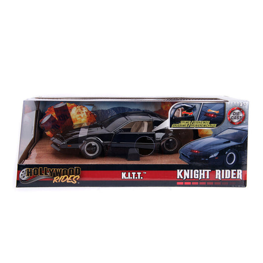 Réplica negra del Coche Fantástico JADA TOYS a escala 1:24 - 2