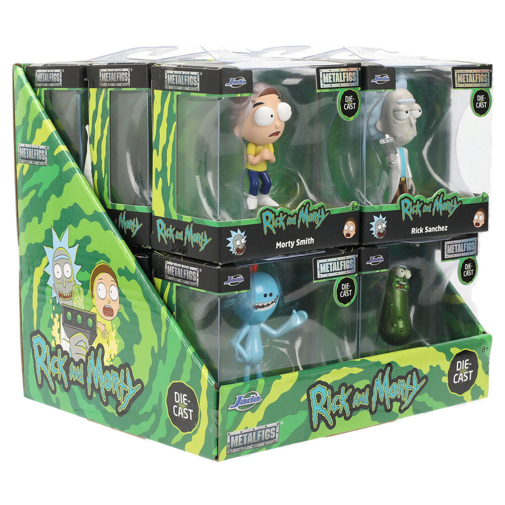 Figura Metalfigs Pickle Rick de Rick and Morty de 7 cm - 6