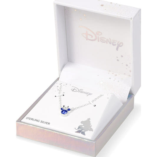 Colgante Minnie Disney de plata 925 con detalles azules - 3