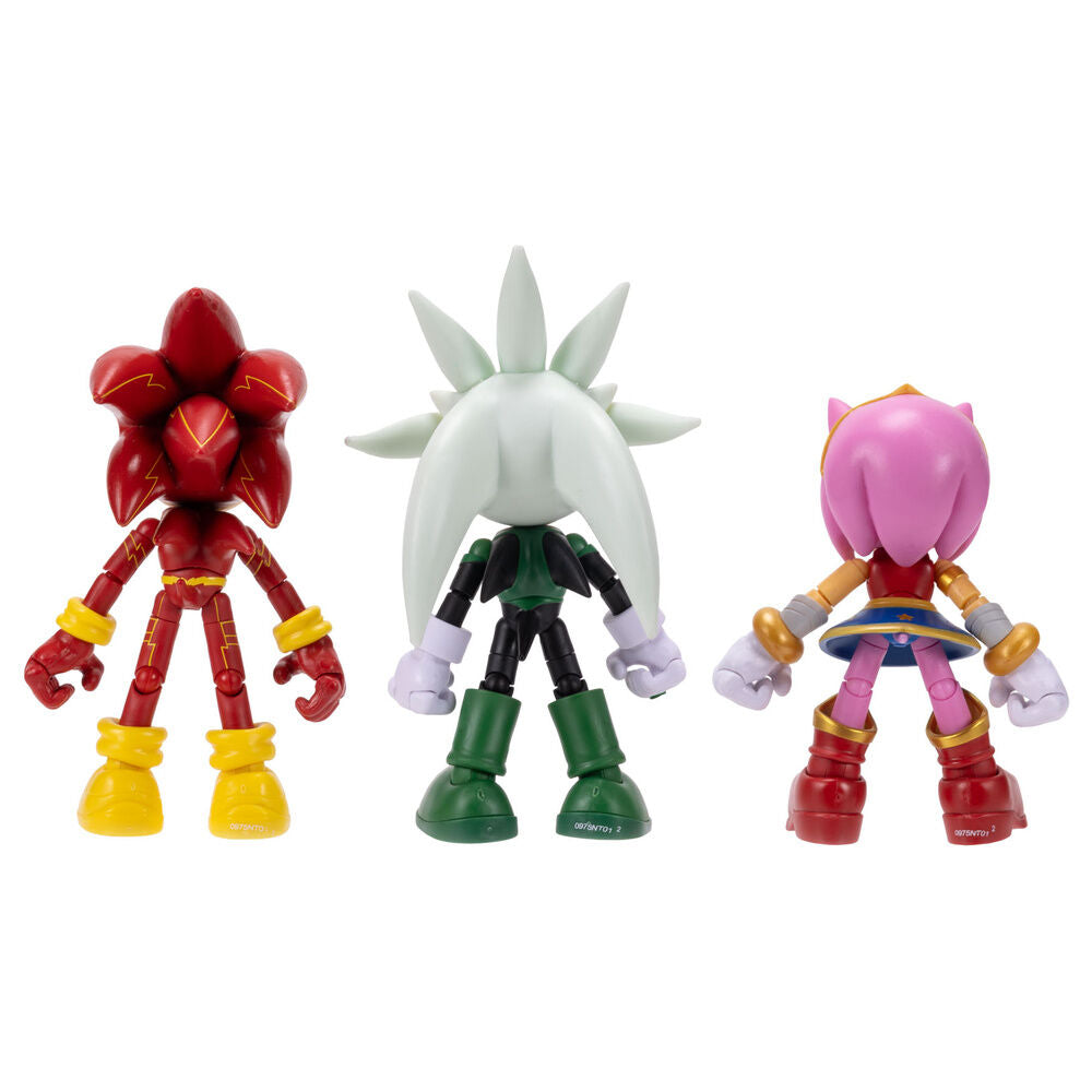 Figuras articuladas Sonic the Hedgehog de 13 cm con diseños de superhéroes - 9