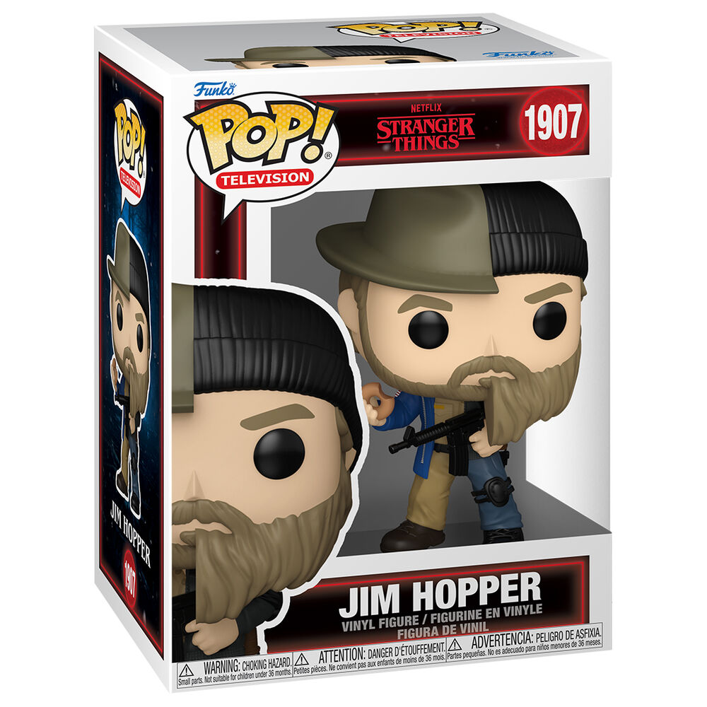 Figura FUNKO POP! de Jim Hopper de Stranger Things - 2