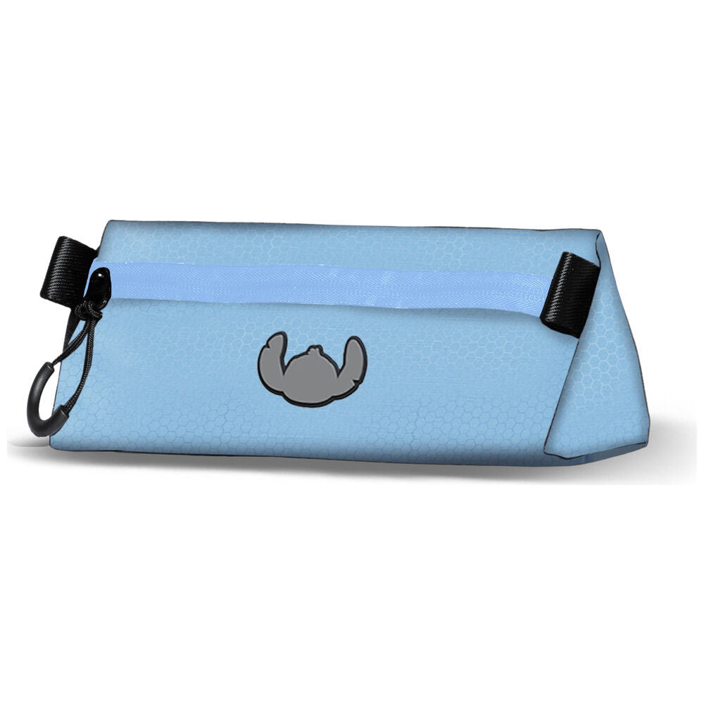 Portatodo azul de Stitch Disney con cierre superior