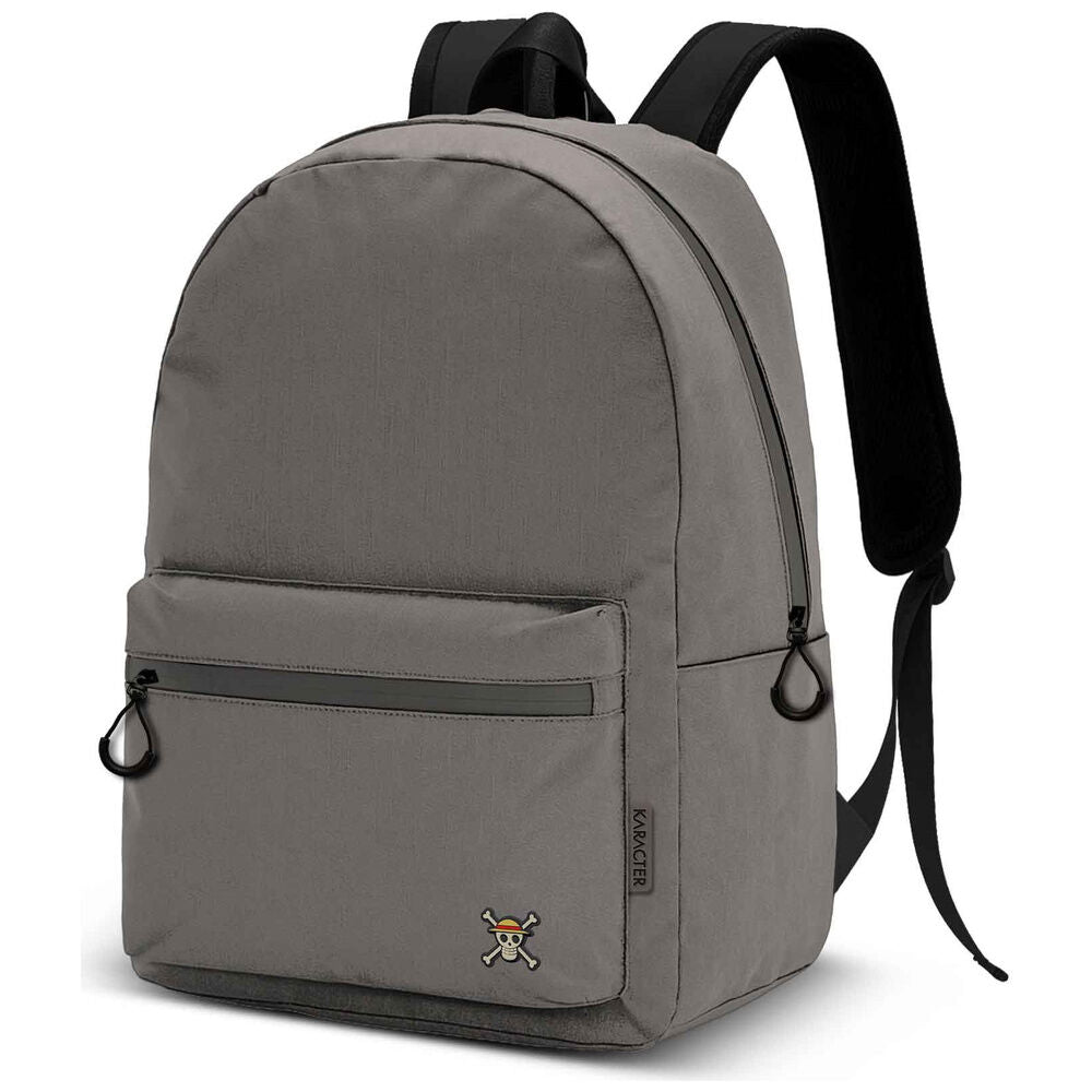 Mochila gris de One Piece KARACTERMANIA con bolsillo frontal