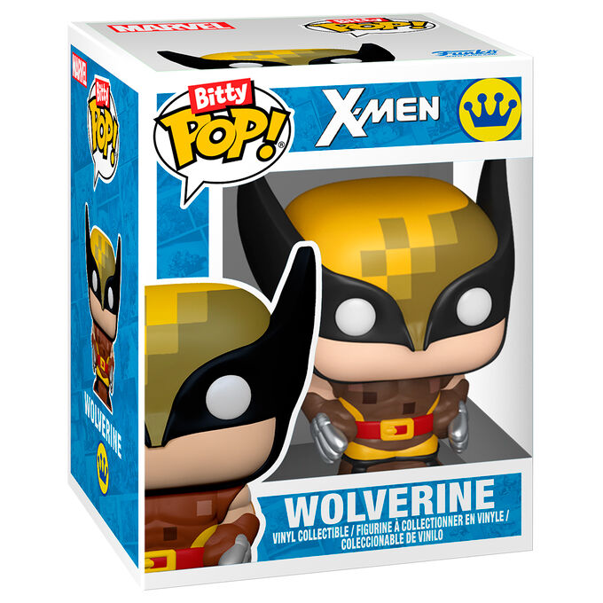 Figura FUNKO Bitty POP Arcade Marvel X-Men con Wolverine - 4