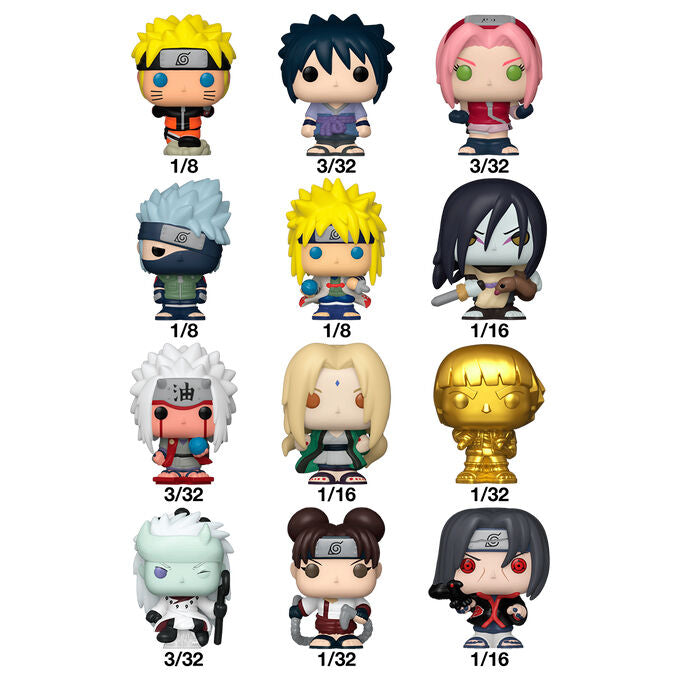 Figura FUNKO Bitty POP! Mystery de Naruto Shippuden en envase surtido - 2