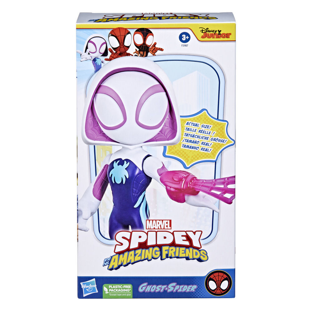 Figura articulada de Ghost Spider Marvel de 22,5 cm - 2