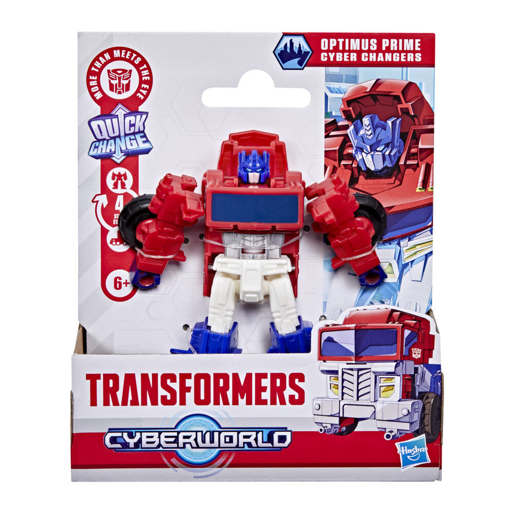 Figuras Transformers Cyberworld Cyber Changers de Hasbro en cuatro diseños surtidos - 3