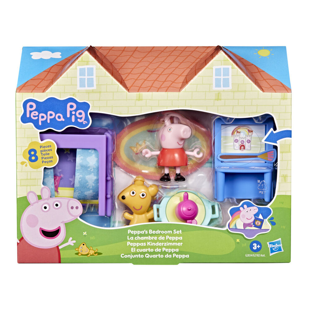 Set El Cuarto de Peppa Pig con figura y accesorios de habitación - 2