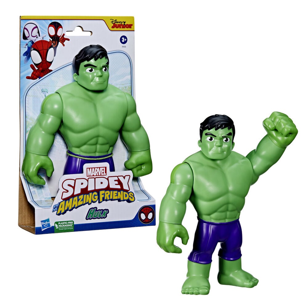 Figura articulable de Hulk de Marvel Spidey y su Superequipo