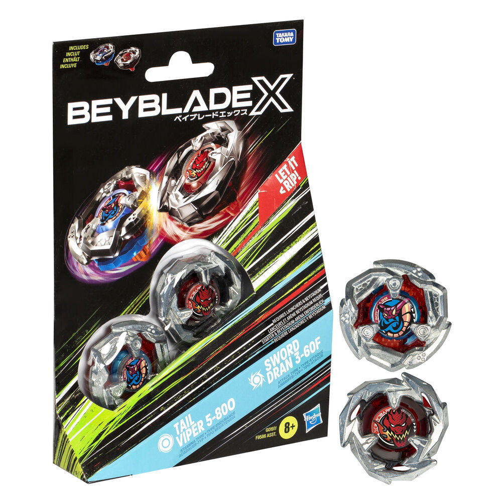 Pack doble Beyblade X surtido con dos tops - 4