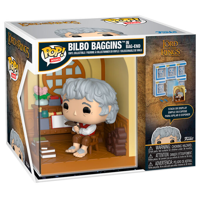 FUNKO POP! Nooks de Bilbo Bolsón leyendo en Bolsón Cerrado - 2