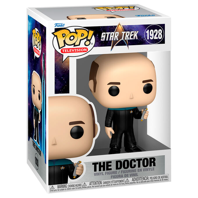Figura Funko POP! de The Doctor de Star Trek con uniforme negro - 2