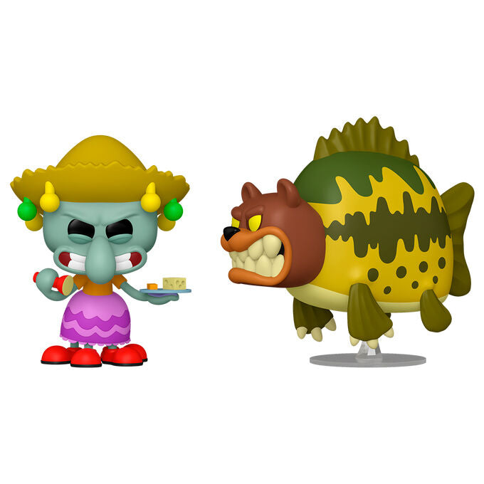 Blíster Funko POP! con figuras de Squidward y Sea Bear de Bob Esponja - 2