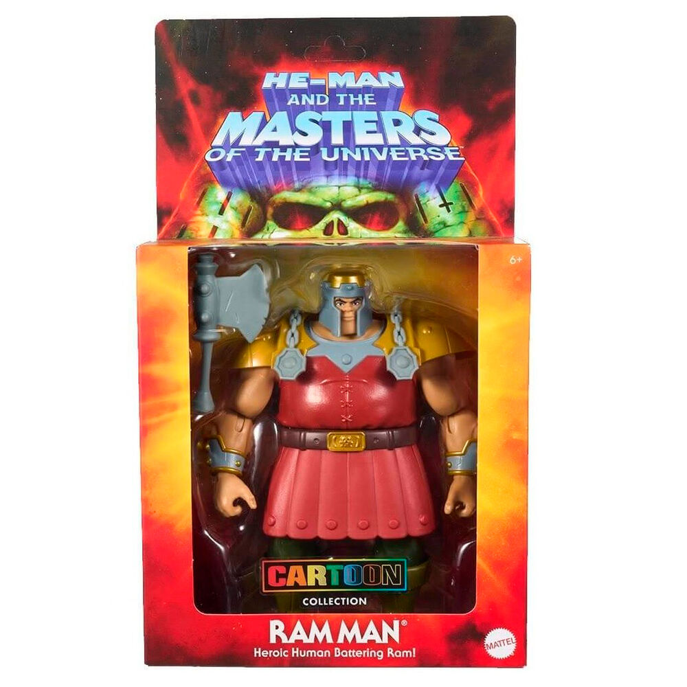 Figura articulada de Ram Man MATTEL con armadura y hacha - 6