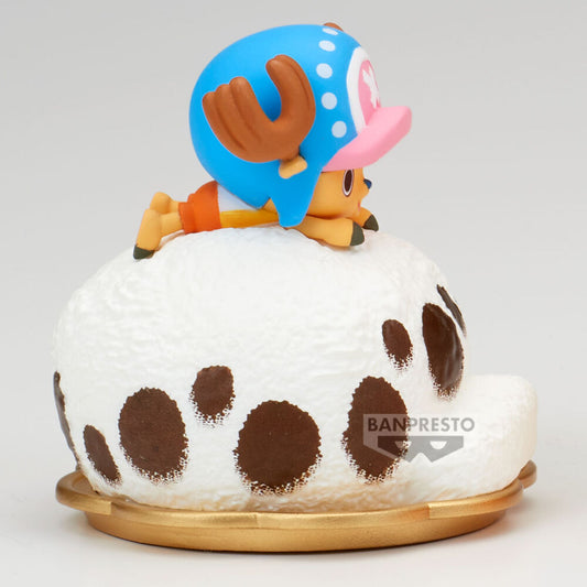 Figura de Tony Tony Chopper Paldolce de One Piece con sombrero azul - 3