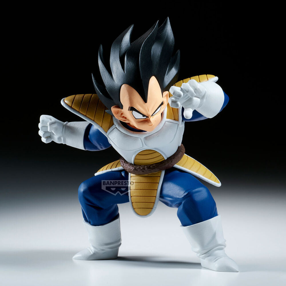 Figura de Vegeta Match Makers de Dragon Ball Z en pose de combate - 4