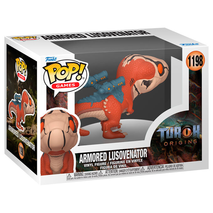 Figura Funko POP Turok Armored Lusovenator de vinilo - 2